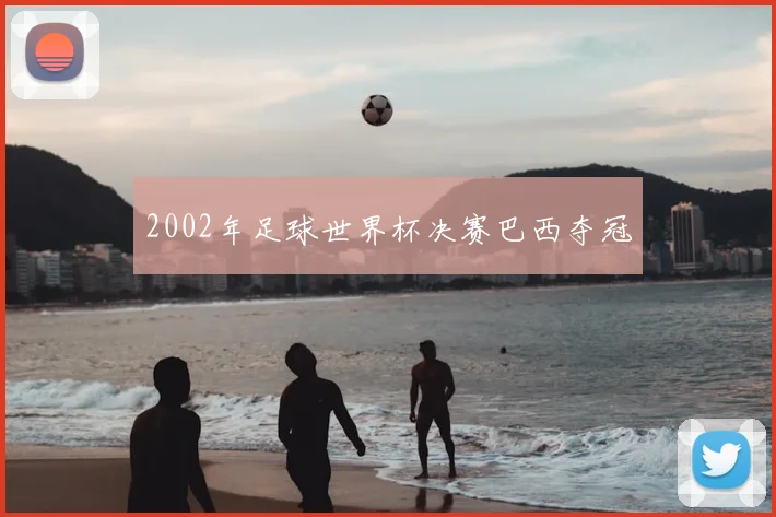 2002年足球世界杯决赛巴西夺冠